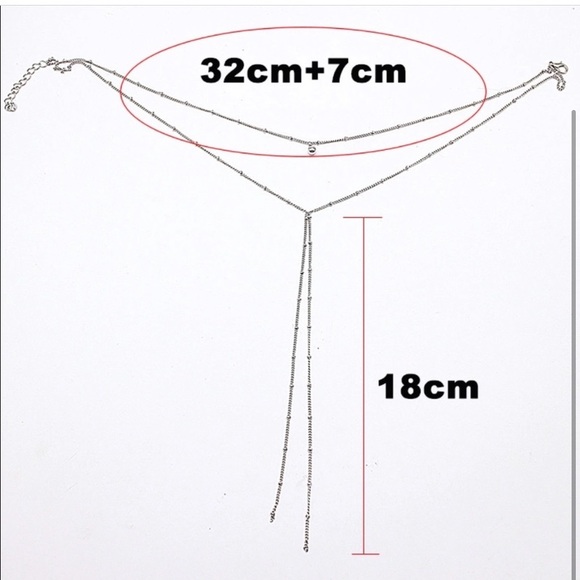 WILA CHOKER DROP NECKLACE - Picture 2 of 2